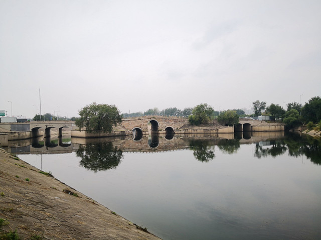 北京八里桥(始称:永通桥)遗留