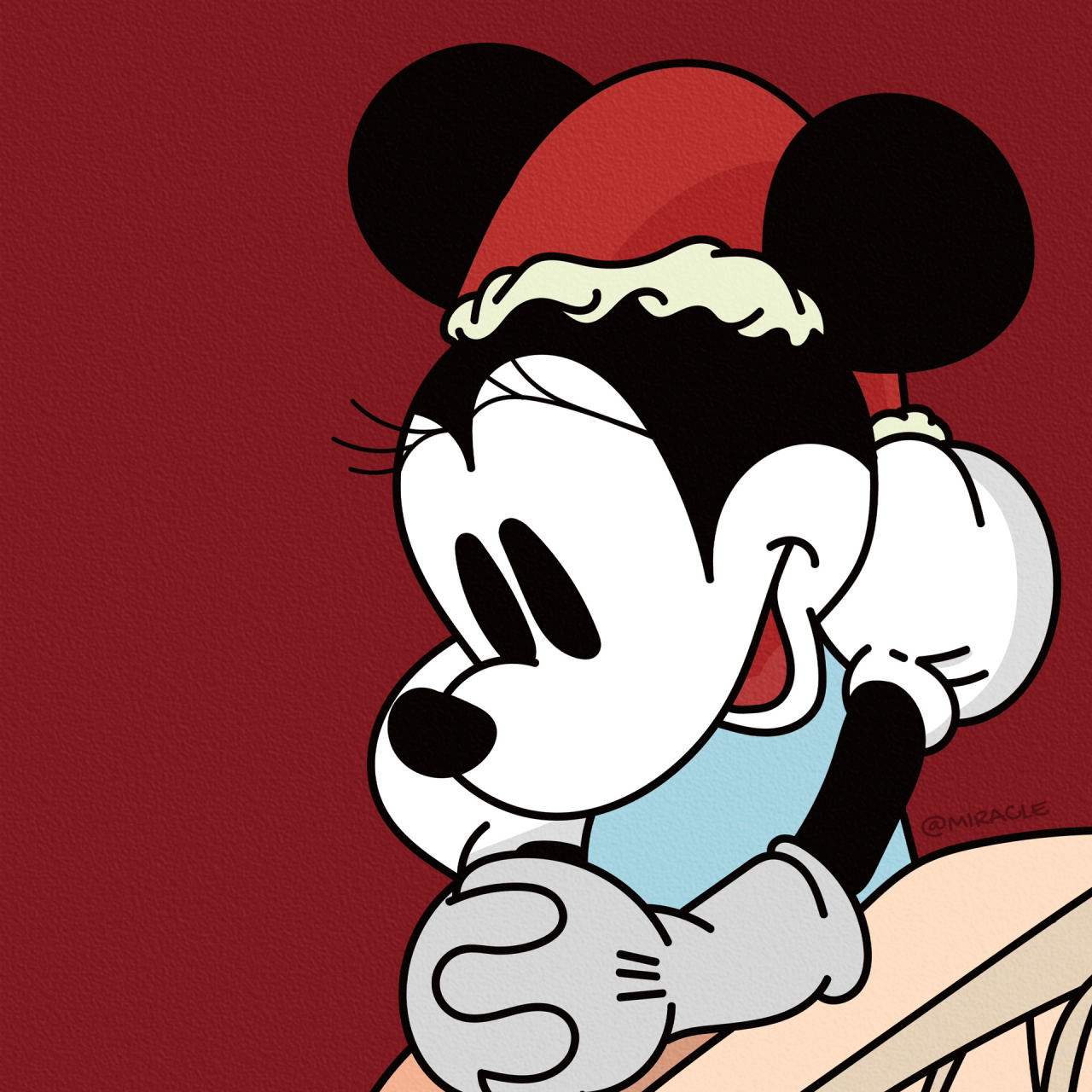 圣诞头像 |米奇米妮06 一组有甜甜味道的情头06 适用不局限于圣诞