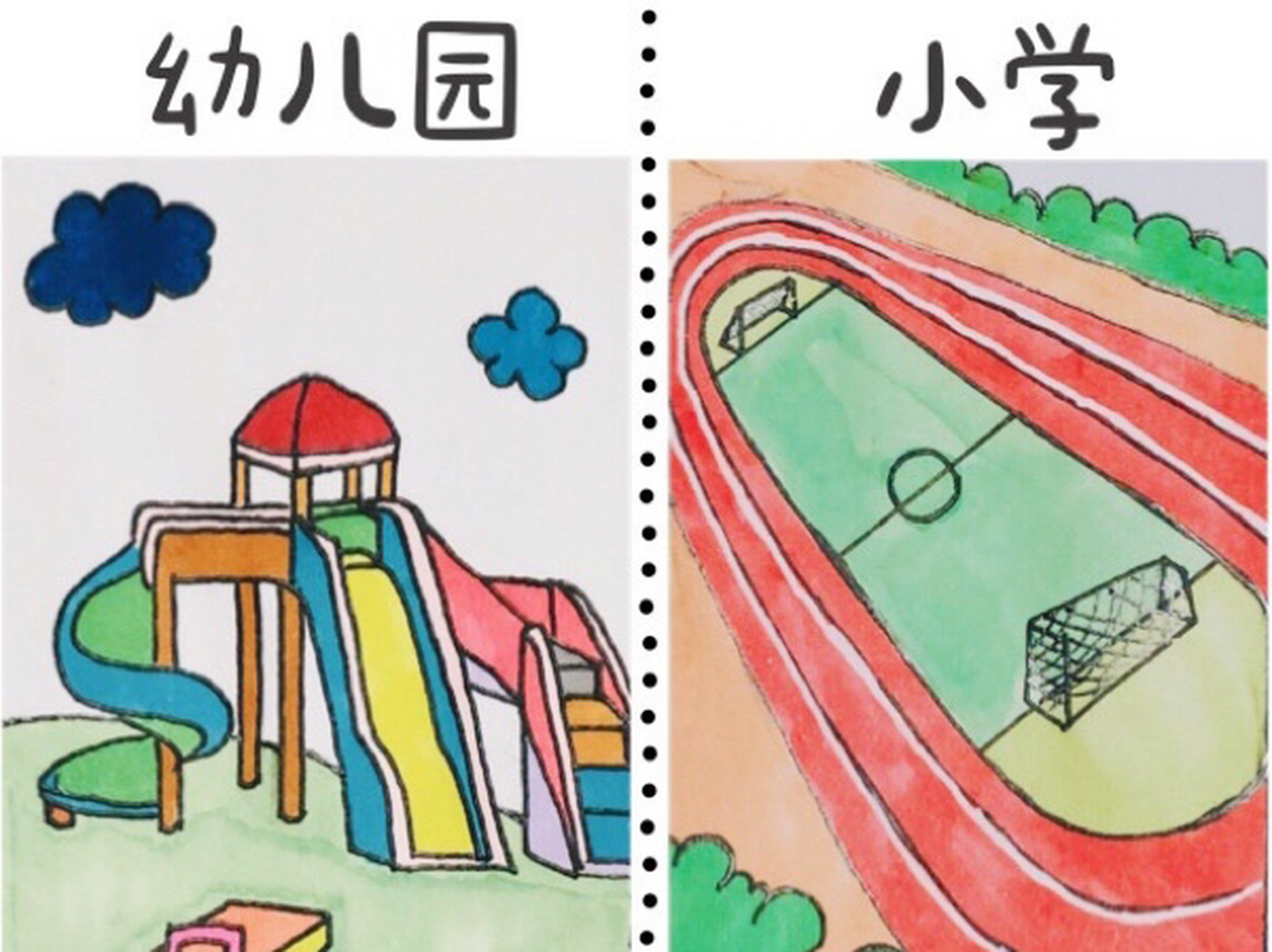 幼儿园和小学的区别95 大班的孩子估计必须经历这一出吧,学校也在找