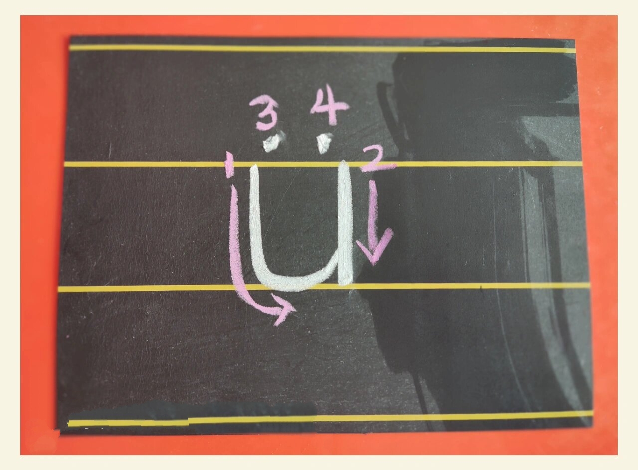 【拼音书写】单韵母ü