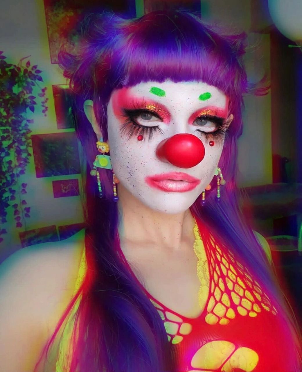 神仙万圣节必备小丑妆容🃏马戏团的华丽靓仔 妆容欣赏👀 博主