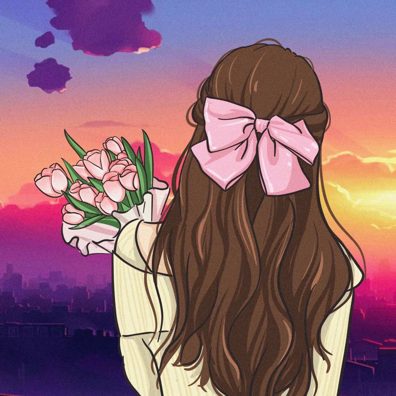 氛围感女生头像分享|女生背影头像 分享好看的女生头像啦,没有男生版