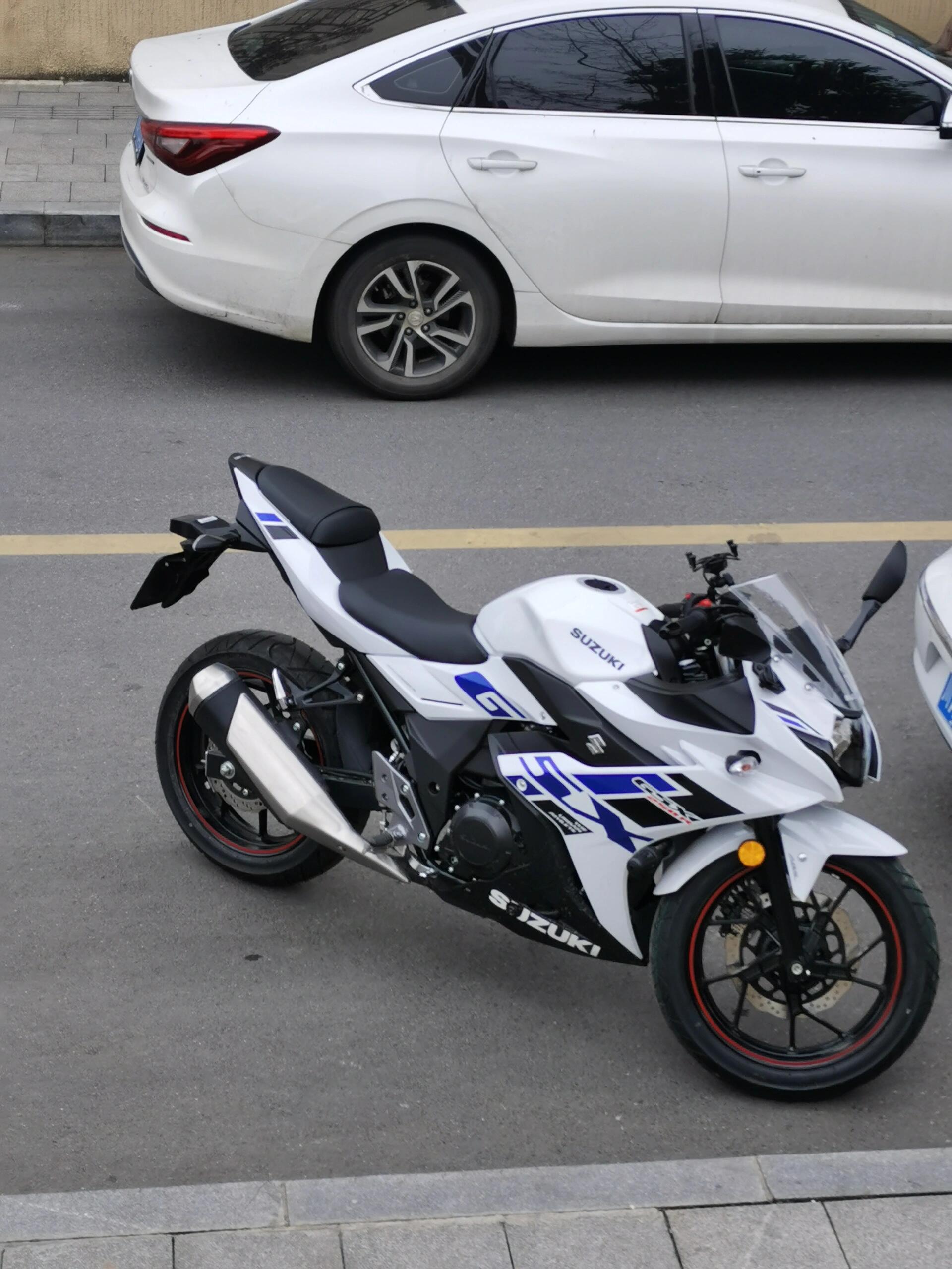 160的小个子也可以骑仿赛 入门仿赛 铃木gsx250