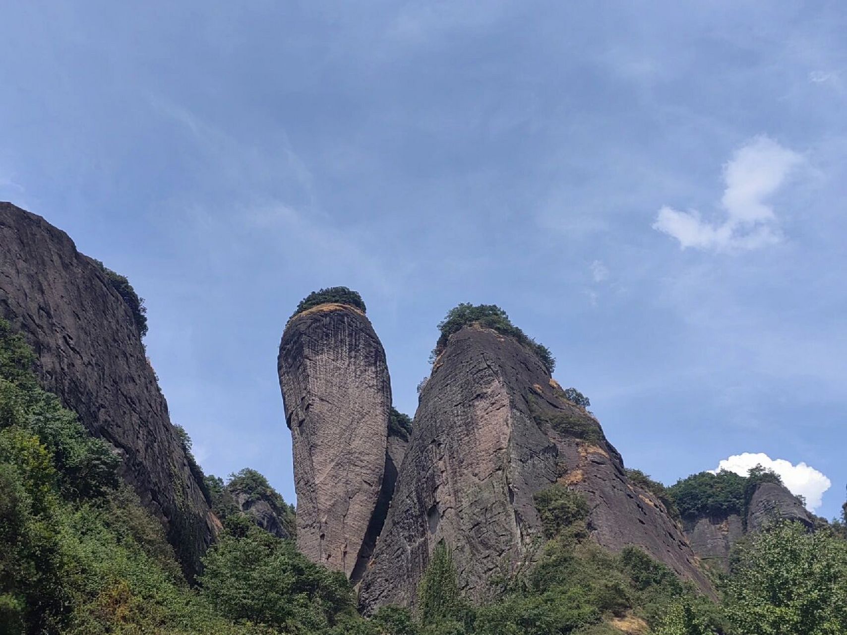 湖南省景点—邵阳崀山风景区 这个景点也很nice,几个景区分布的不远