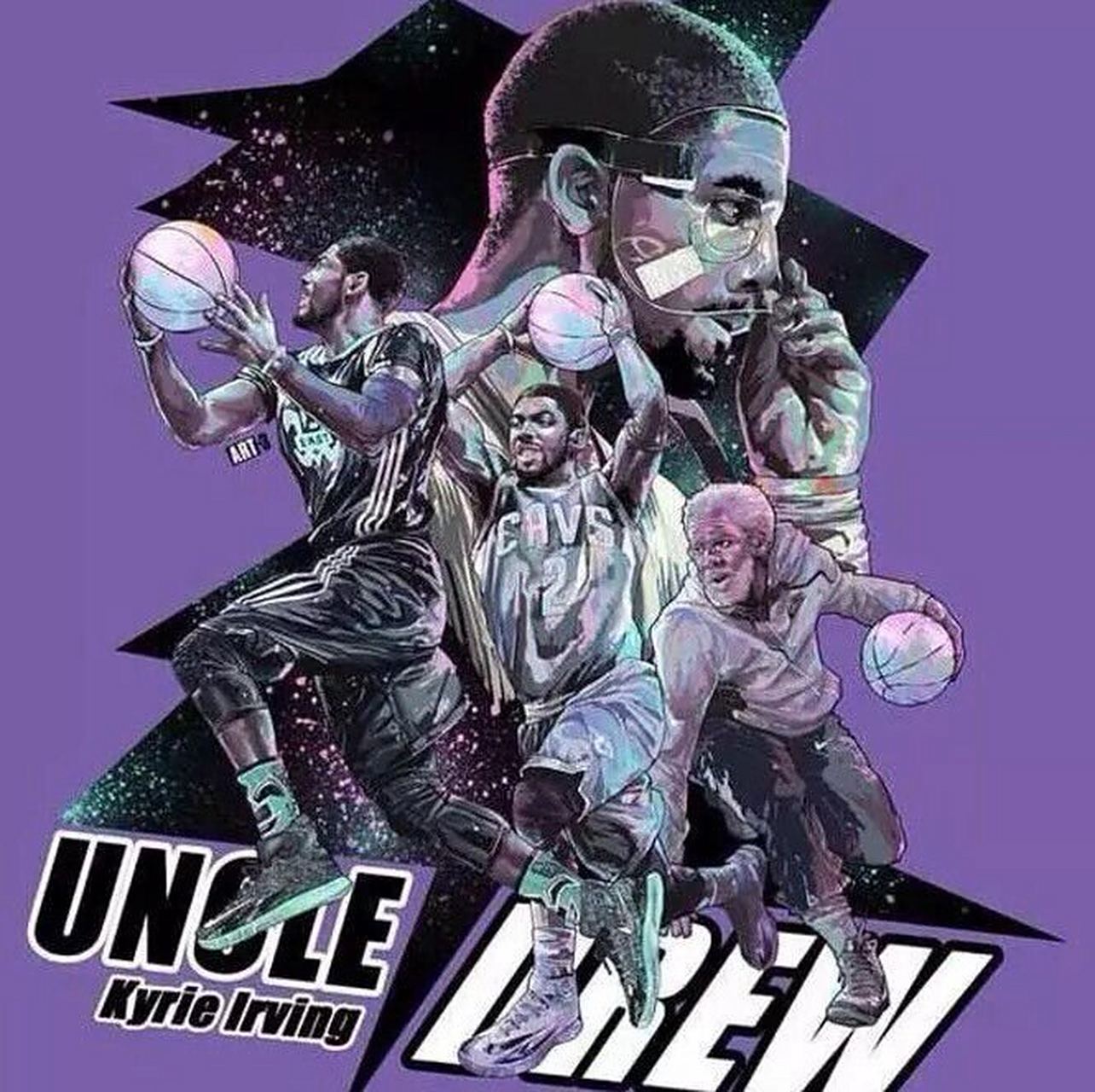 nba欧文头像 有欧文骑士 篮网 时期的 用来做头像简直yyds