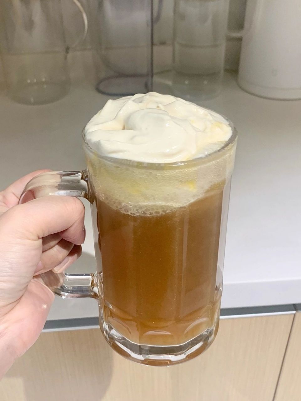 哈利波特的黄油啤酒我做出来了!