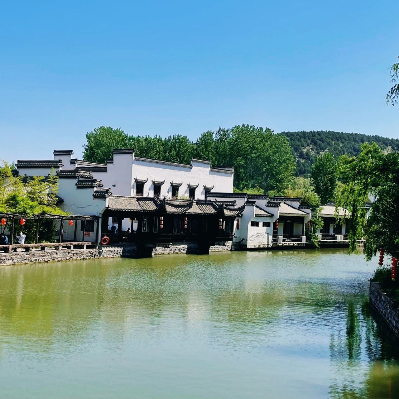 池     ,我就来到了真济南07导航至平阴洪范池镇(泉福小江南景区)