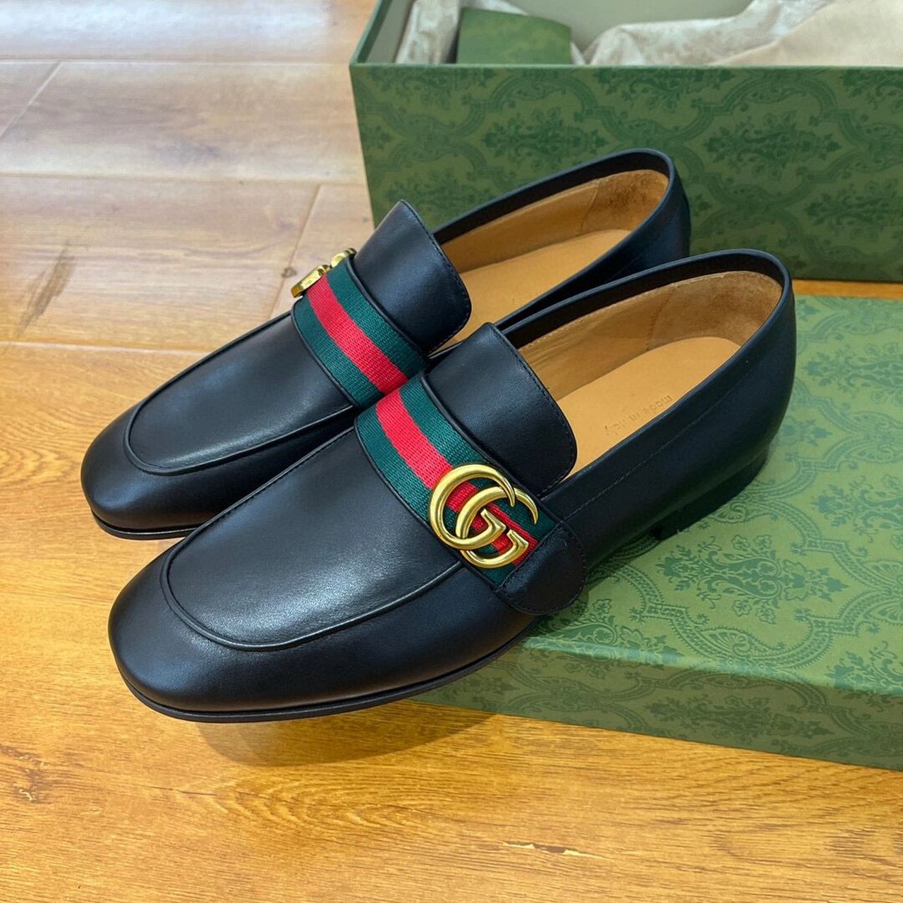 gucci古驰男鞋正装皮鞋男真皮皮鞋