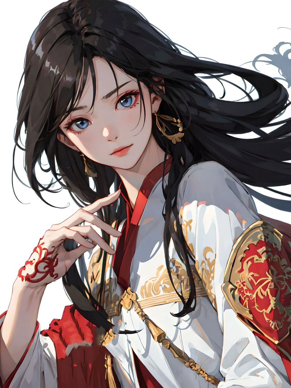 绘画素材 | 古风少女动漫