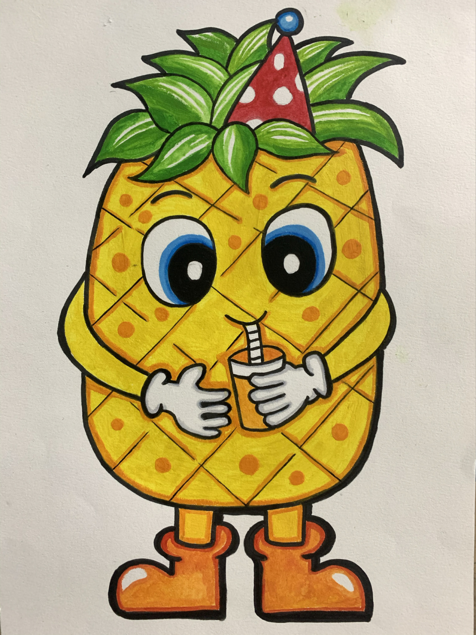 简笔画·卡通水果拟人化 ·简笔画具有简捷,形象,直观,易学,便用的