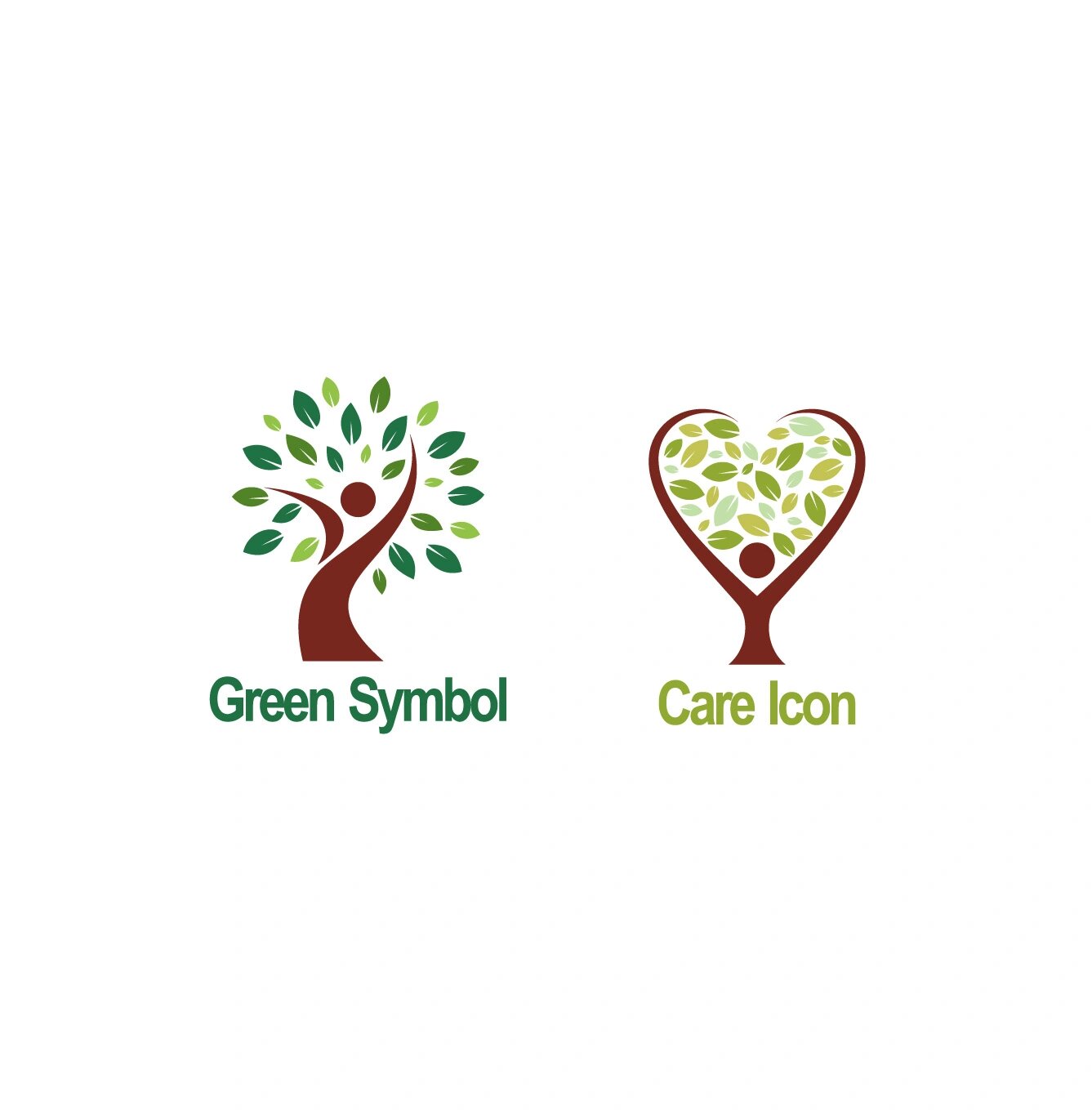 创意树造型logo合集