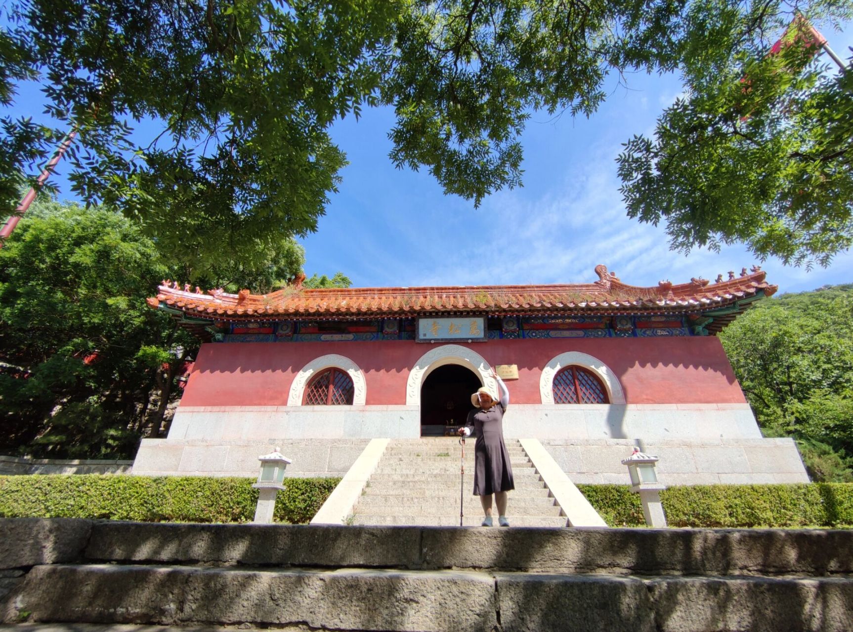 步行盘山攻略&东五台山 盘山又称东五台山 海拔:864.