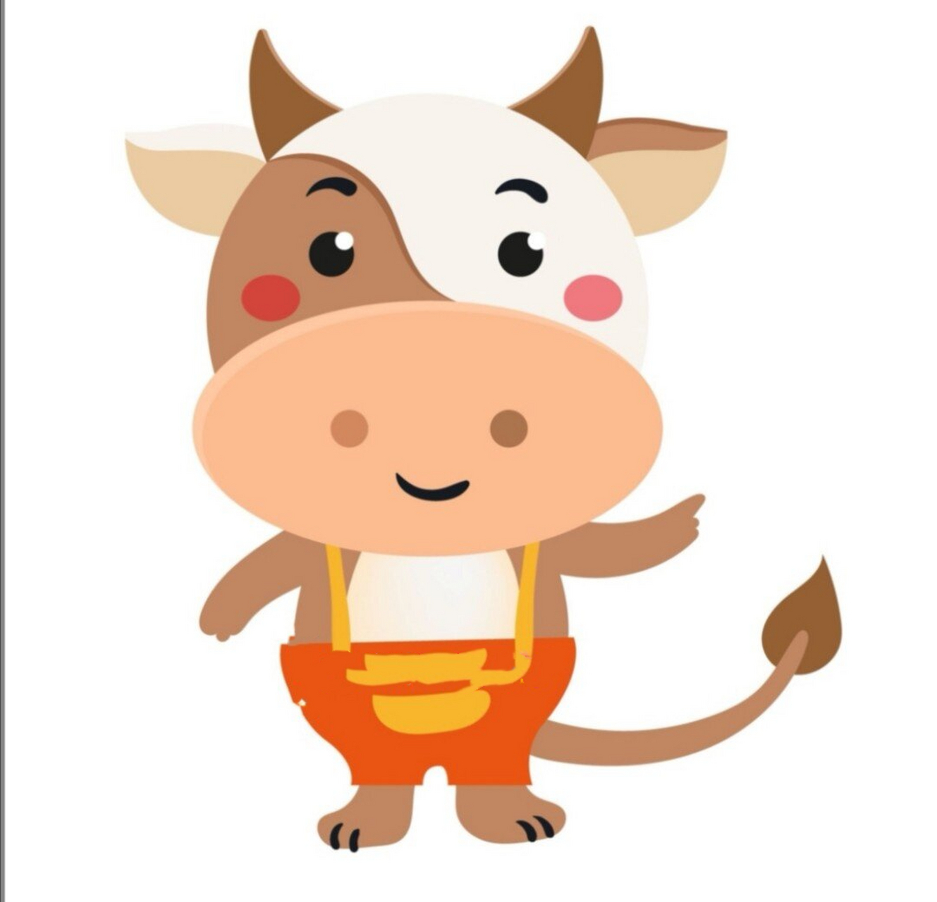 卡通牛可打印|每图均有高清大图可打印 73最新版牛年卡通牛素材