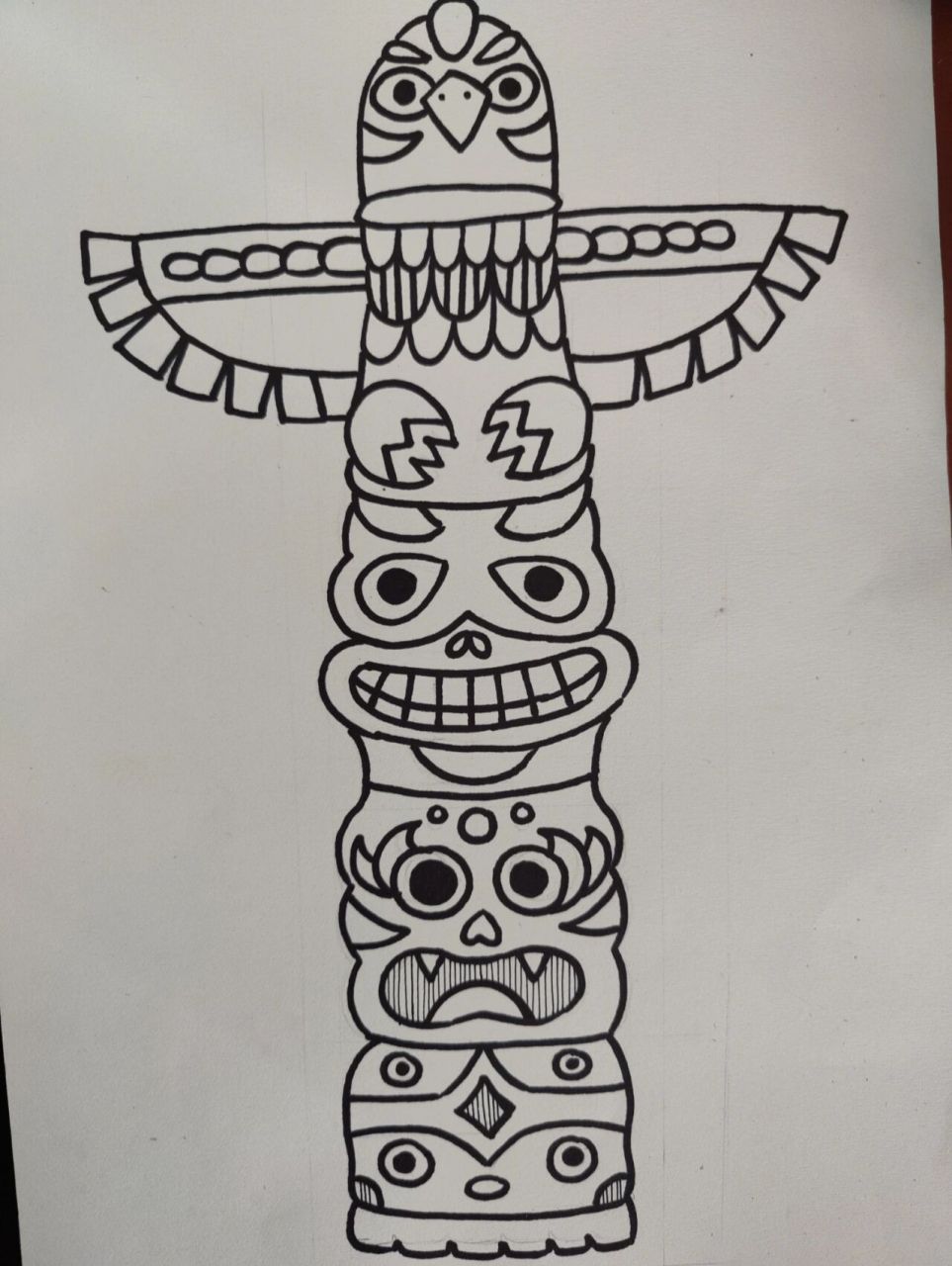 岭南版|四年级美术《神秘的图腾柱》