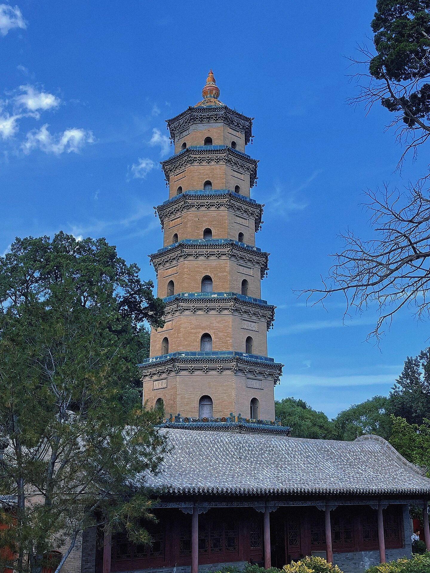 五台山佛光寺塔图片