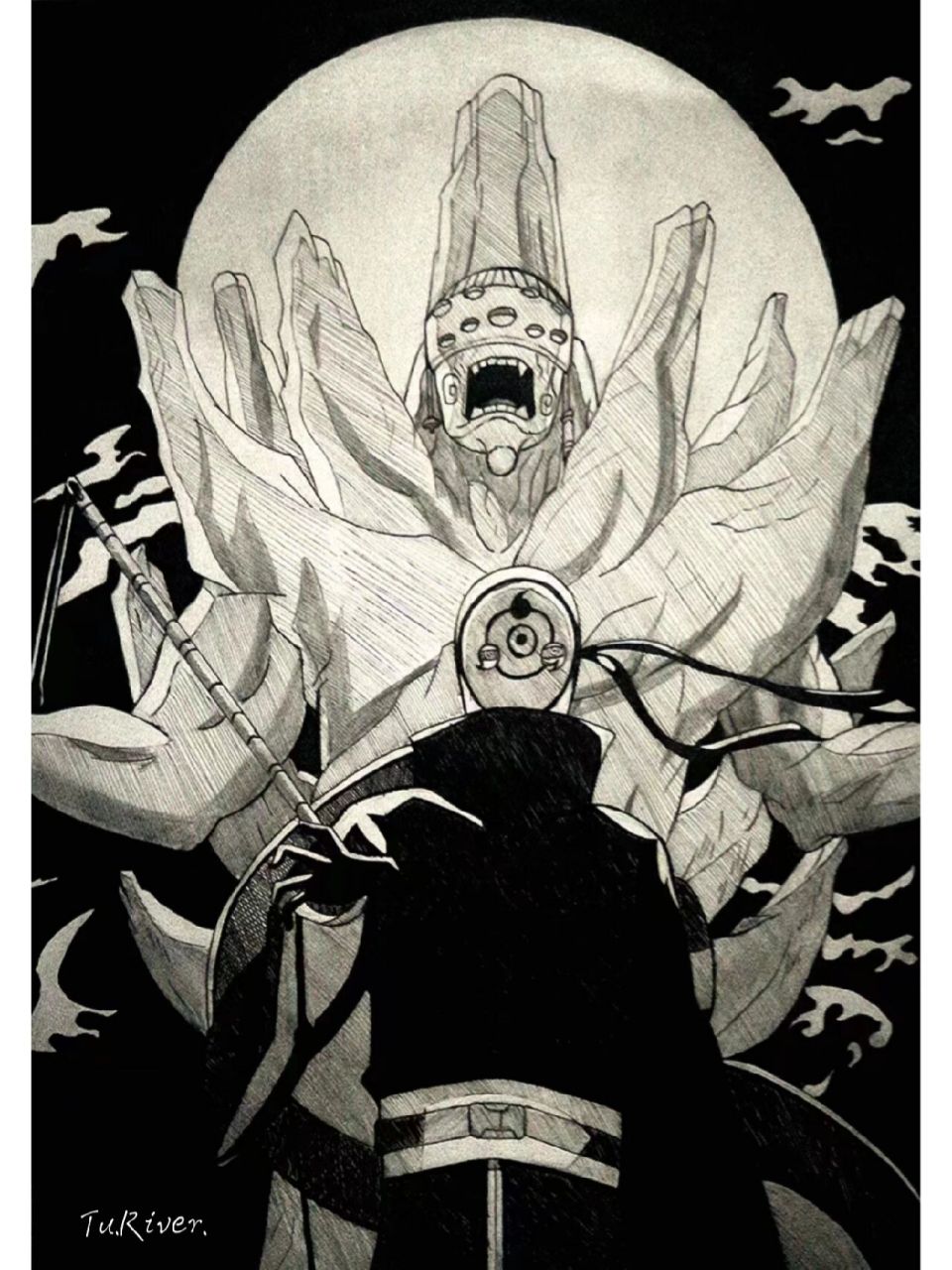 火影忍者 宇智波带土 肝 2023年的第一幅画