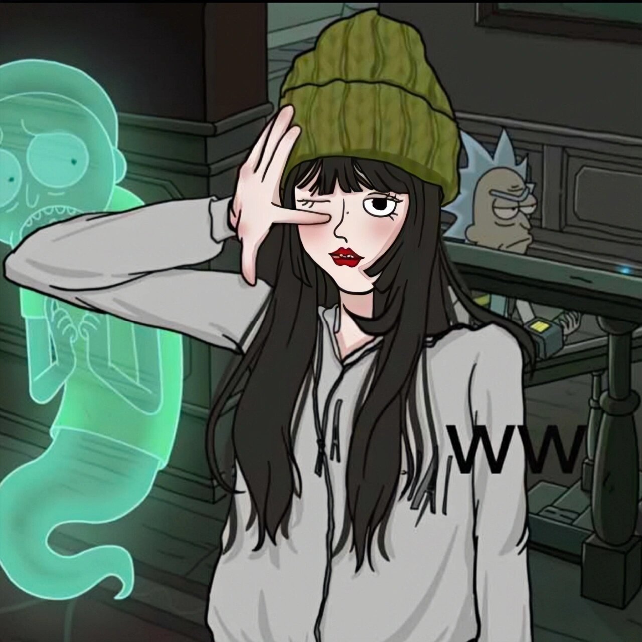 wechat 辣妹动漫头像分享 风格头像