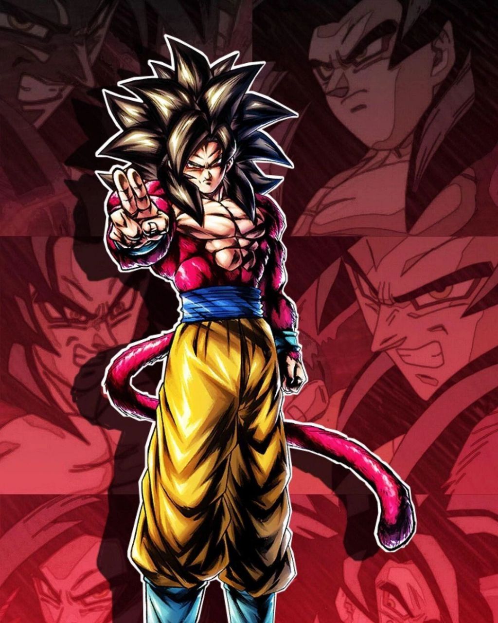 来组 超级赛亚人4 悟空! 都是超清晰的