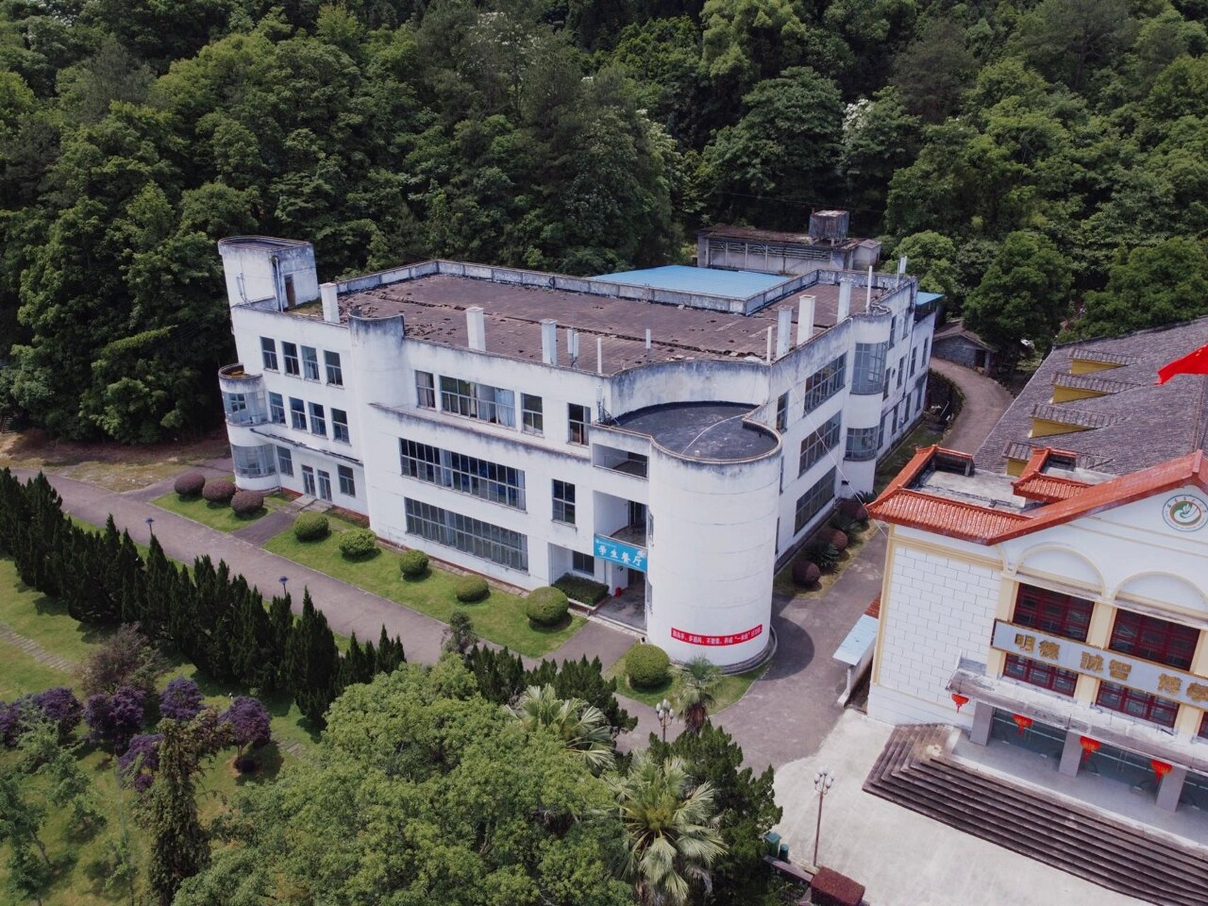 俯瞰一下福建农林大学南平校区 上一次来这里,好像已经是2014年的秋季