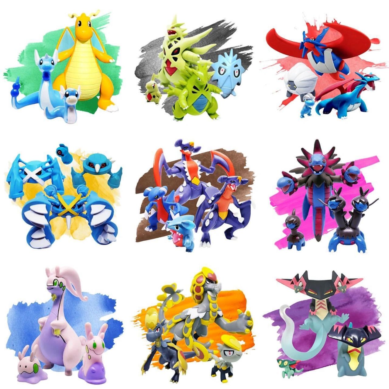 宝可梦公认 准神 第一弹 搭配比例玩具 准神进化链 全部玩具实拍后期