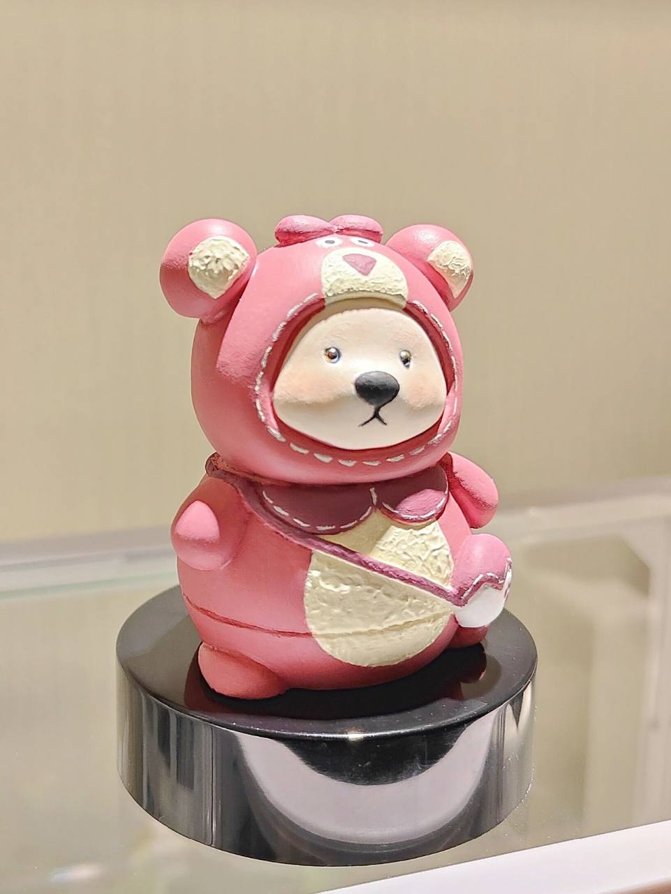 石膏小熊保姆级配色96教程366 91玫红色草莓熊91 166配色