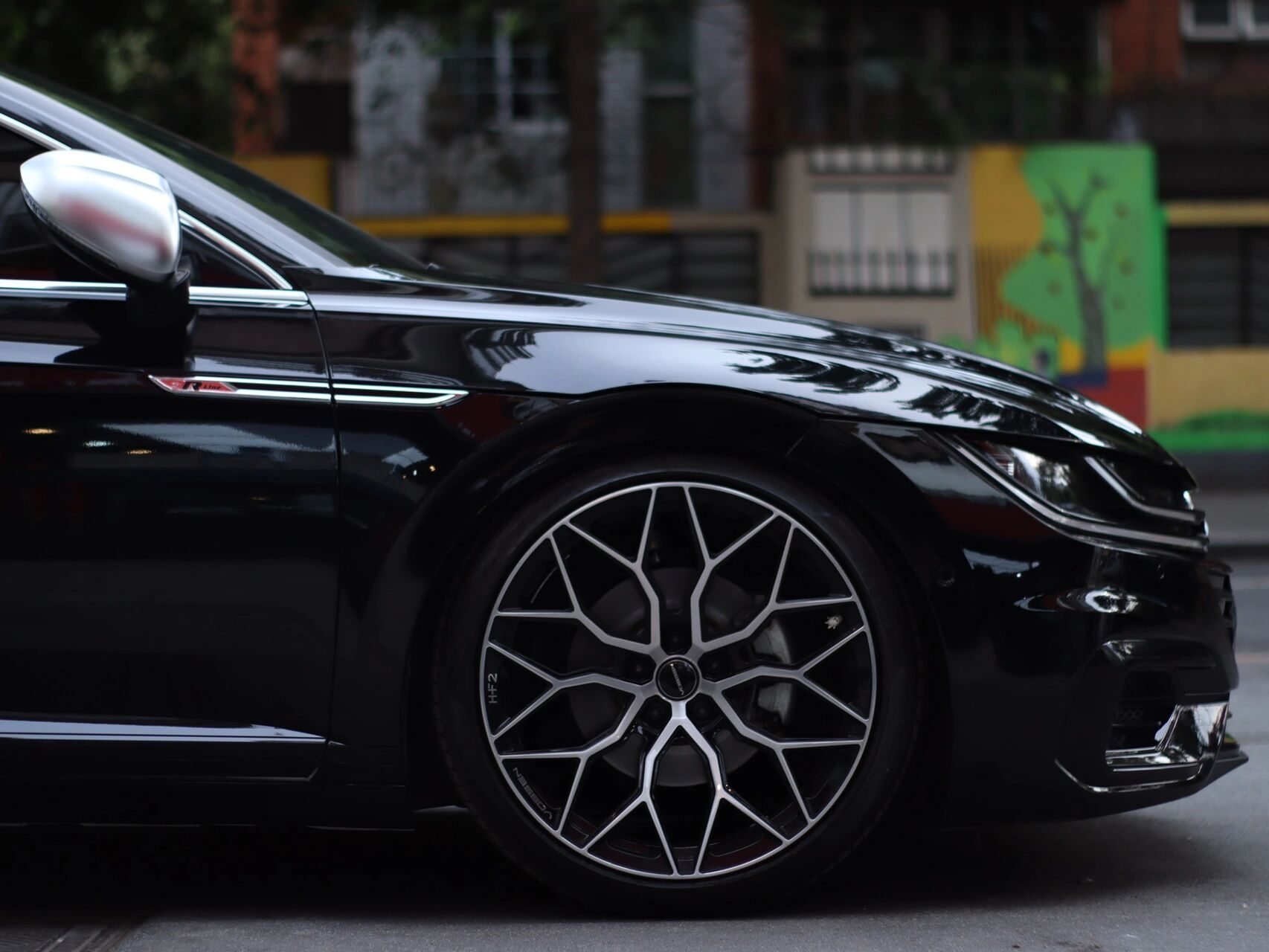 最美大众轿跑cc 黑武士