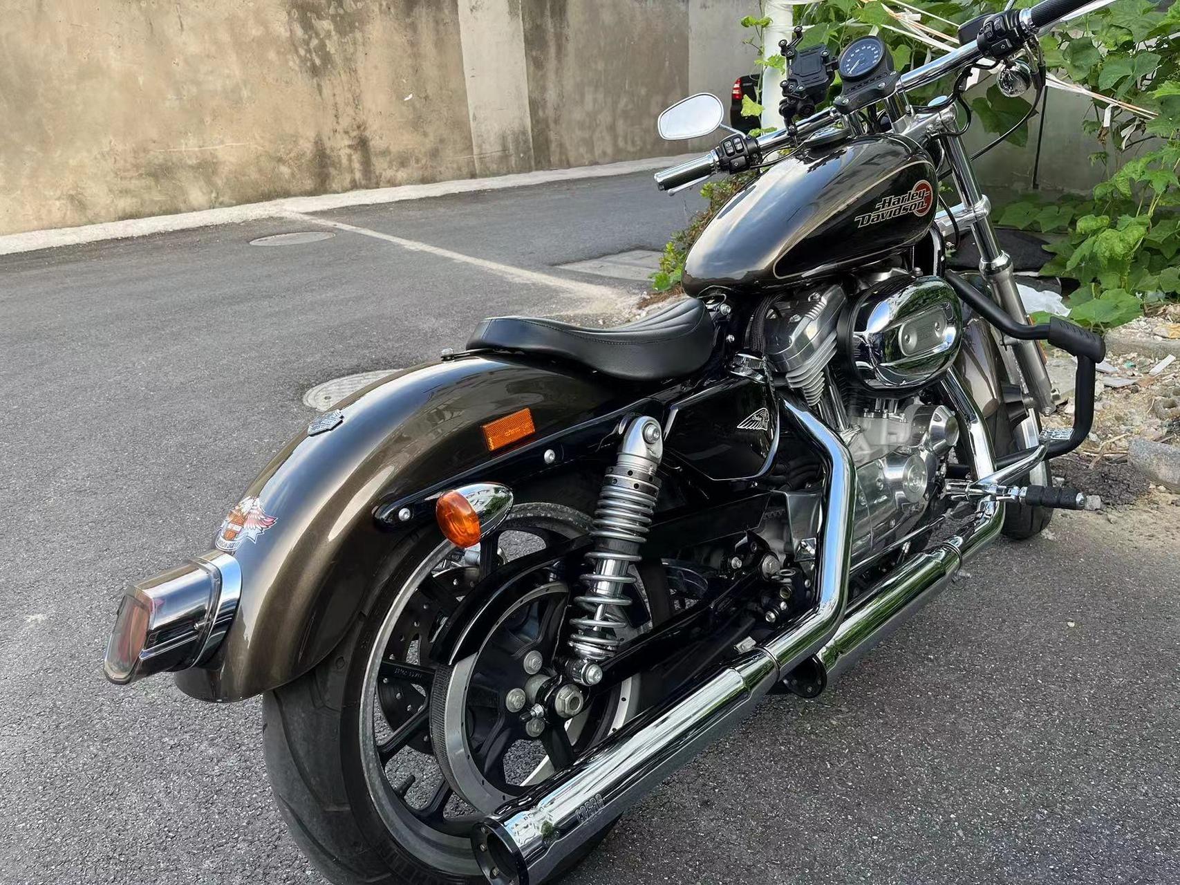 个人2020年8月底精品大茂哈雷883l 无钥匙启动一把着车,3800公里,无