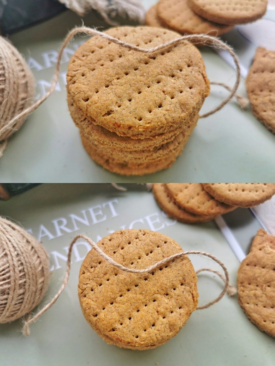 低卡饱腹解馋97超级简单的全麦消化饼干 96春季减脂小零食,97