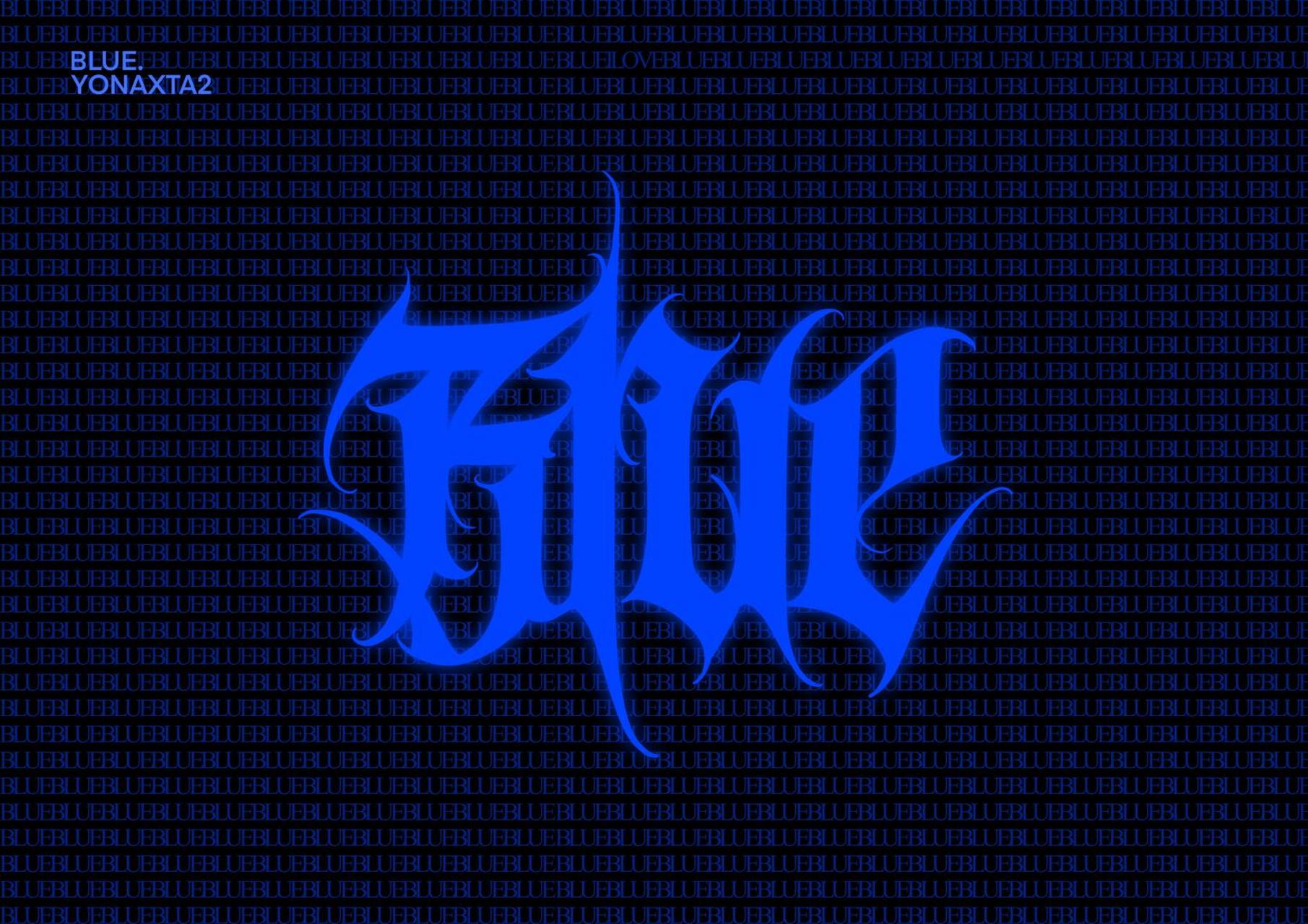 涂鸦# #纹身# #广州纹身# #blue# #花体字##潮流字体# #体恤##图案