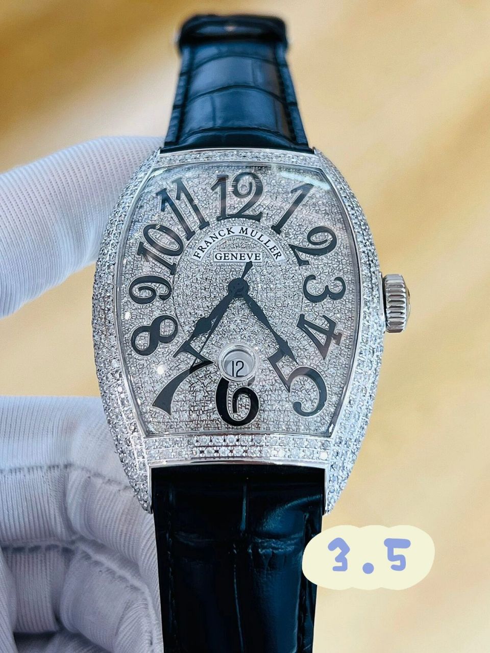 法穆兰   #全套法兰克穆勒casablanca系列后镶满钻自动机械男表,型号