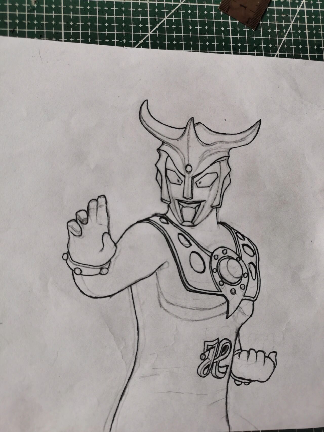 手绘雷欧奥特曼