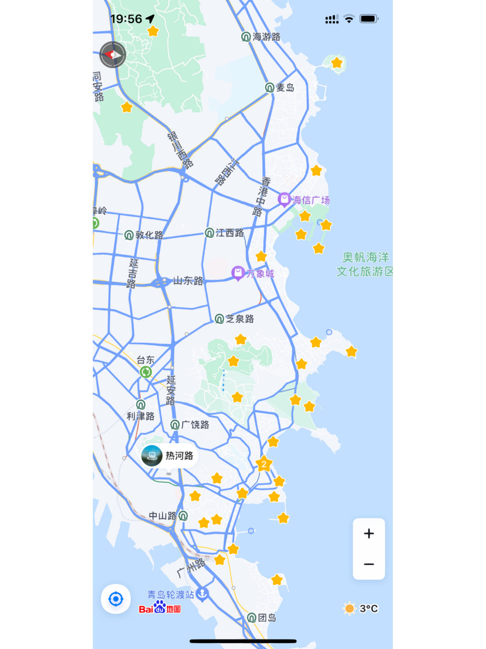 青岛海信广场地图图片