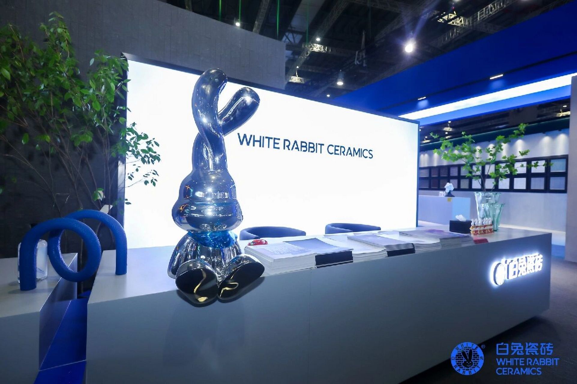 白兔瓷砖|建材界的潮牌 9797现场直击 白兔瓷砖×中国建博会(上海