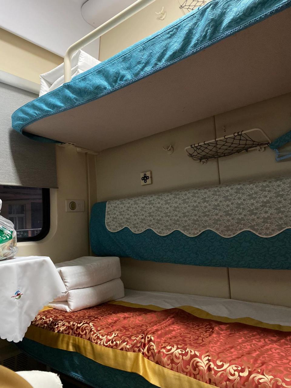 火车上的软卧 火车上的软卧