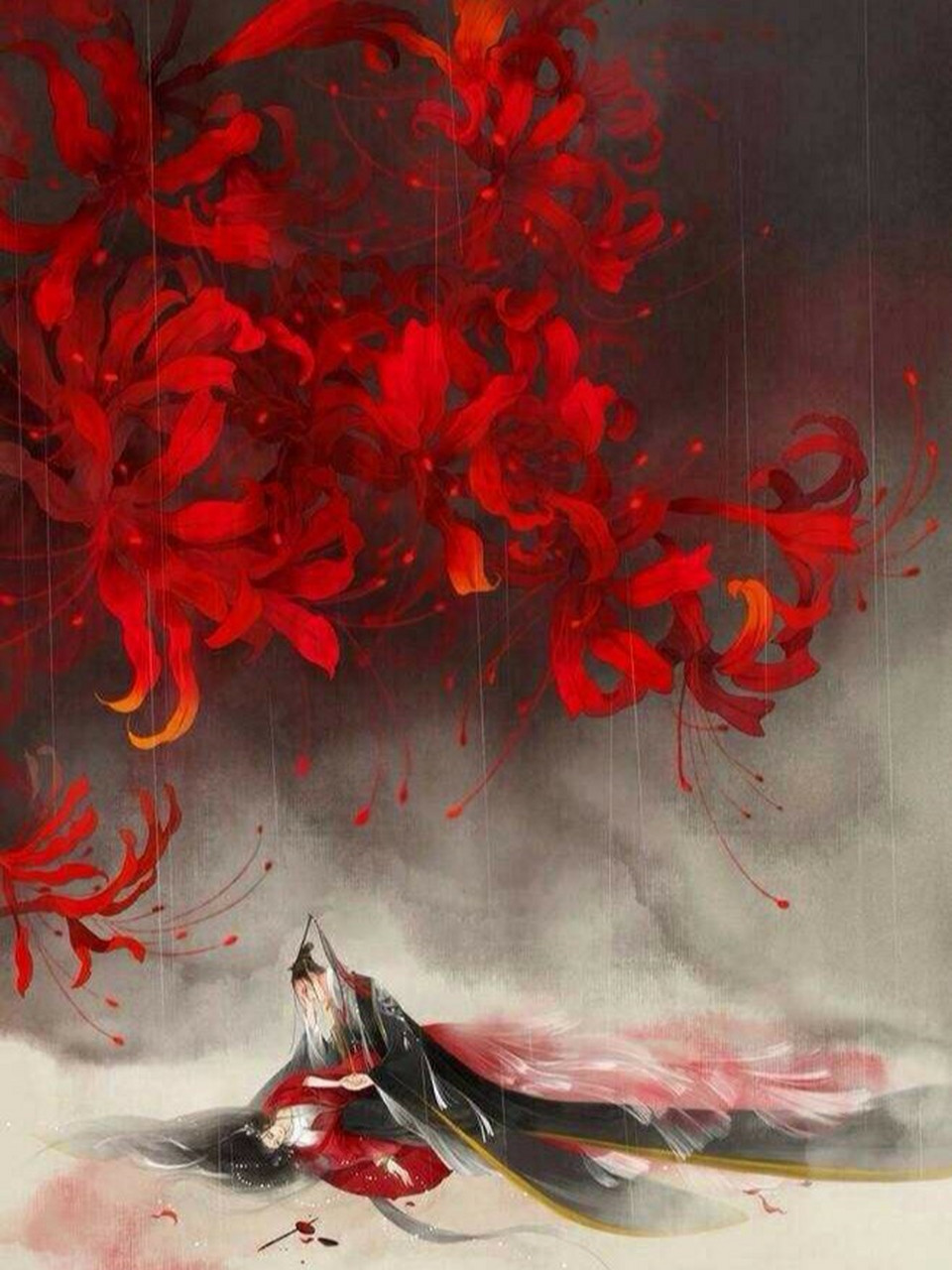 彼岸花分两种,这两种花代表的寓意各不相同 红色彼岸花,也叫曼珠沙华