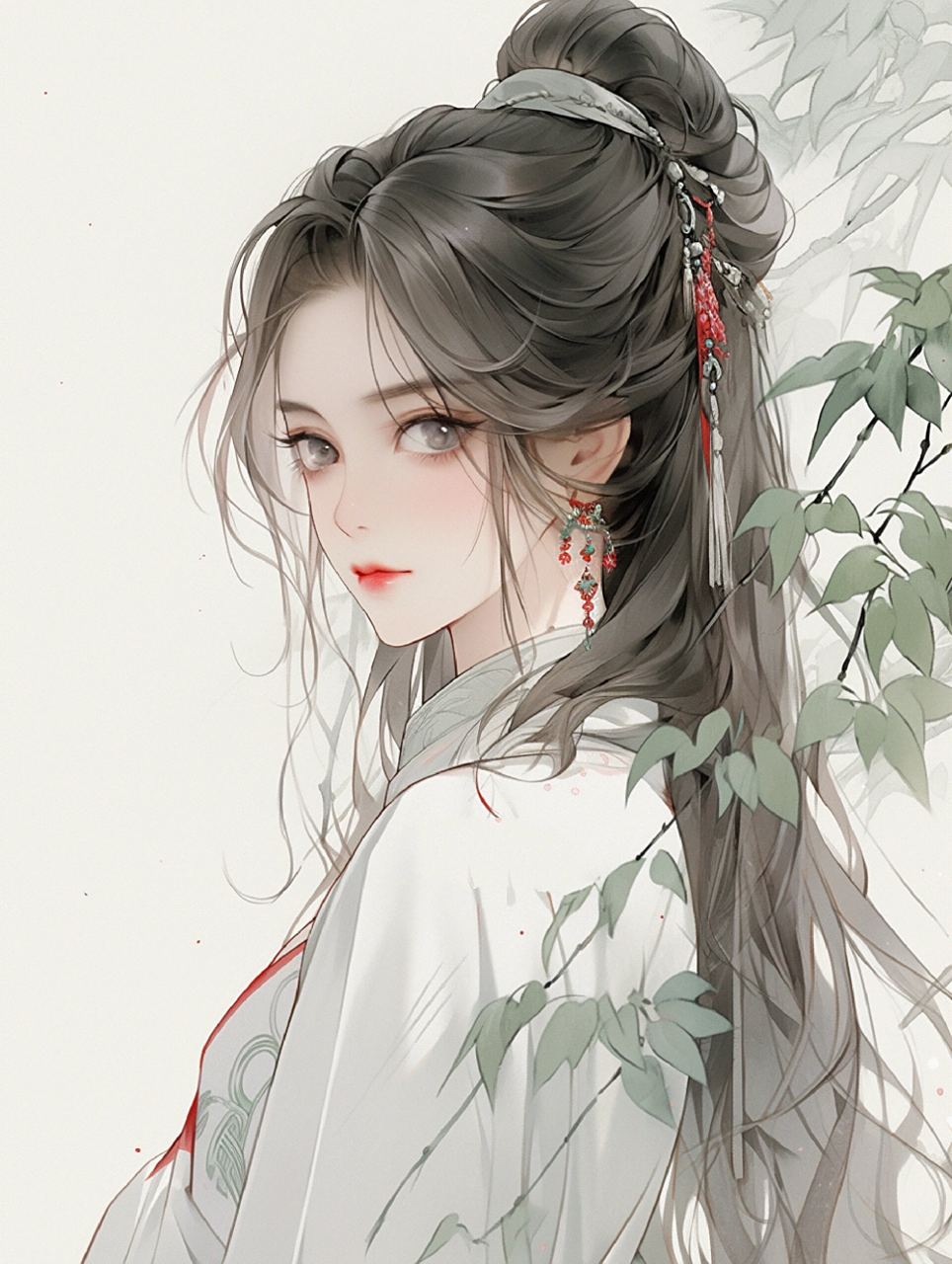 汉服小姐姐|国风美少女|古风美女唯美壁纸