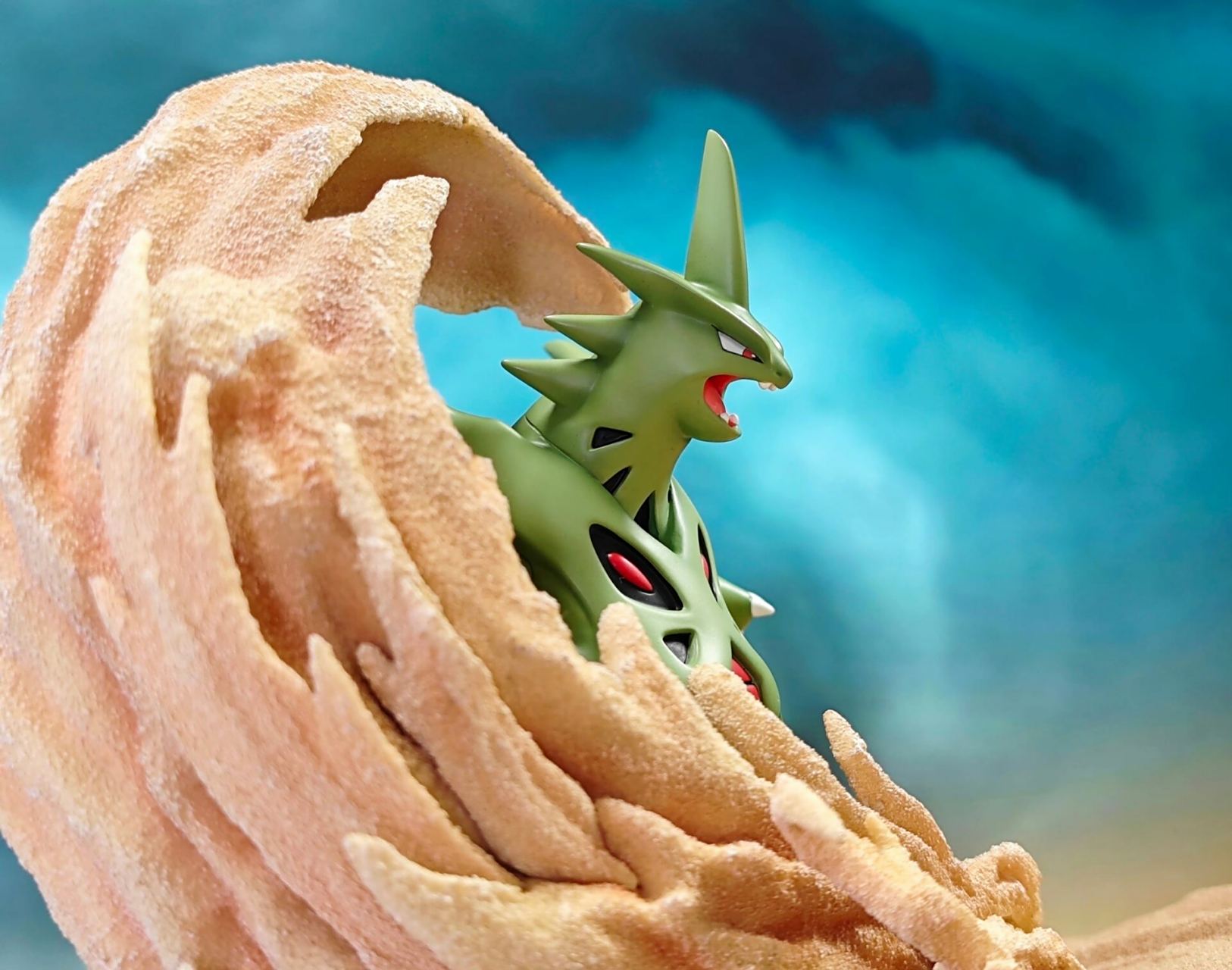 精灵宝可梦完全图鉴 班吉拉进化组 mega