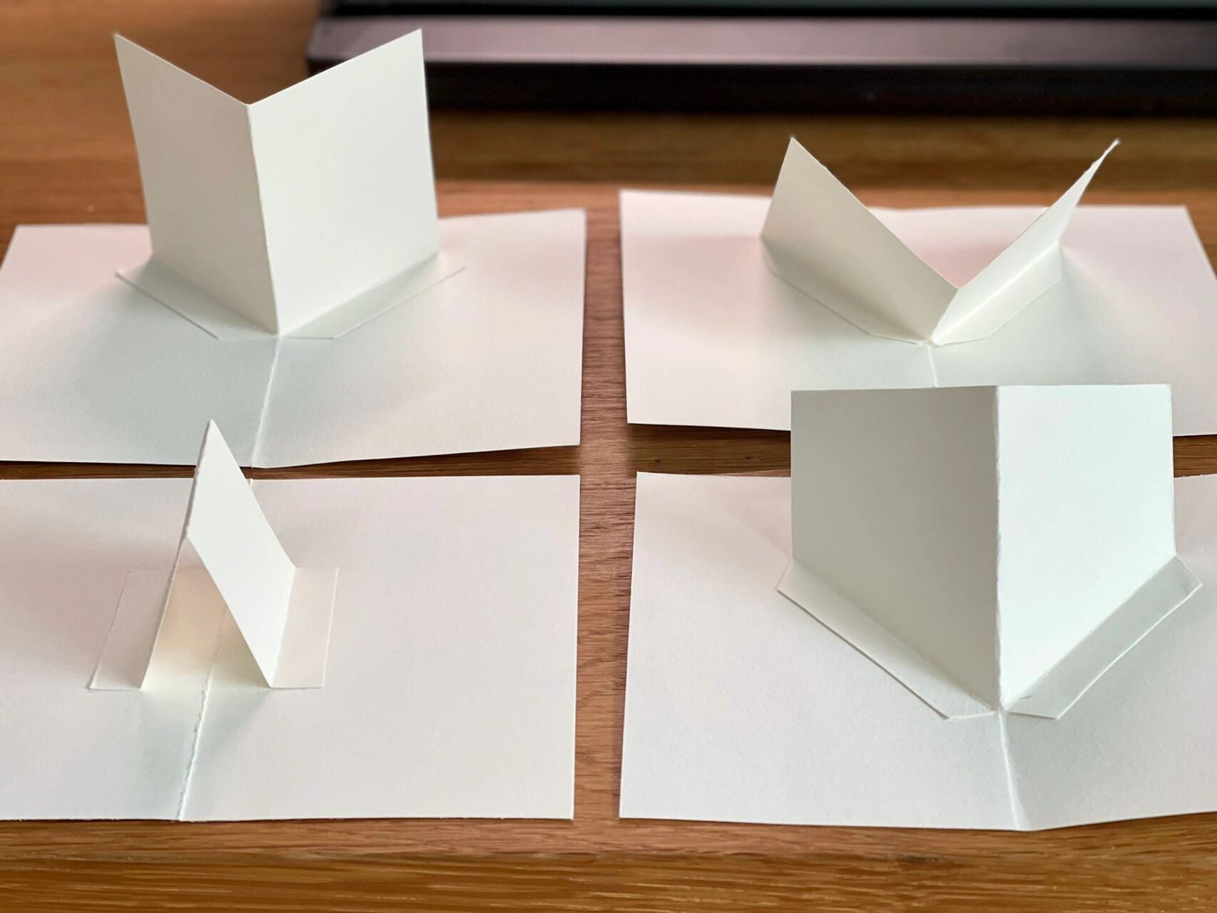 立体书学习笔记:v形折