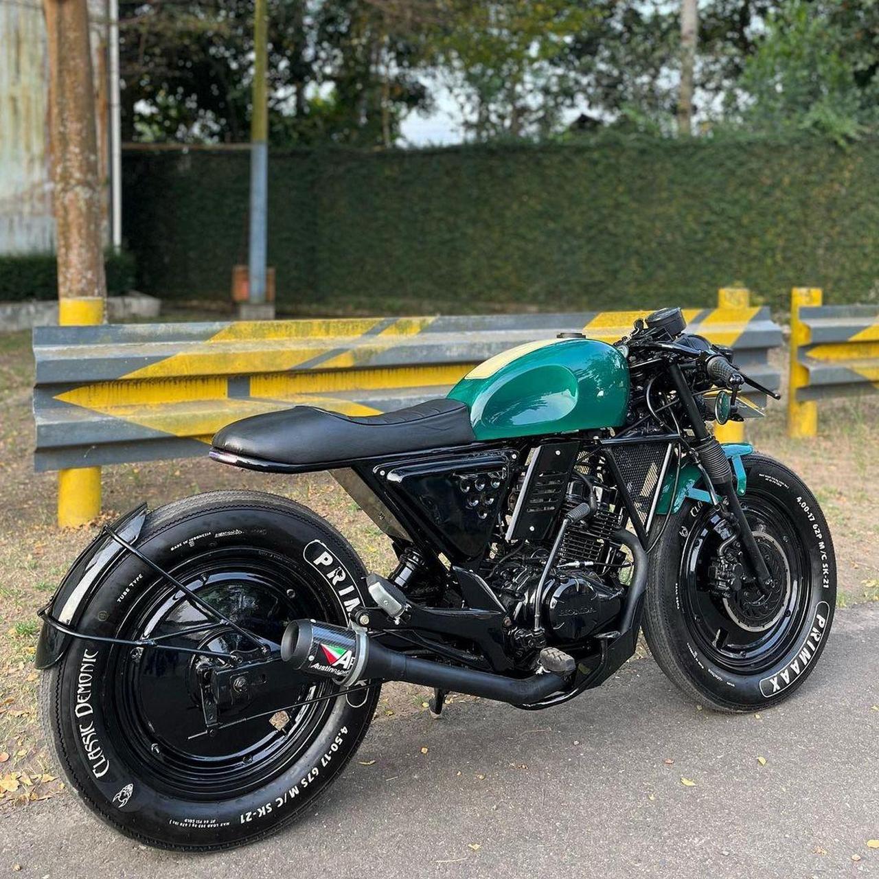 东南亚风honda megapro 150.caferacer cg125