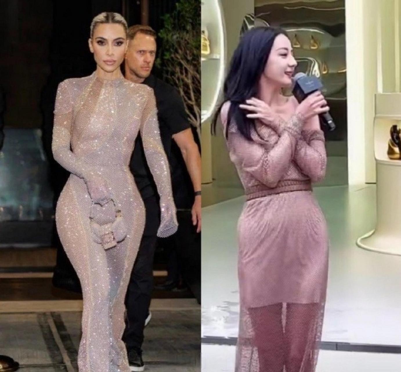 不会真的以为迪丽热巴垫的是假屁股吧?