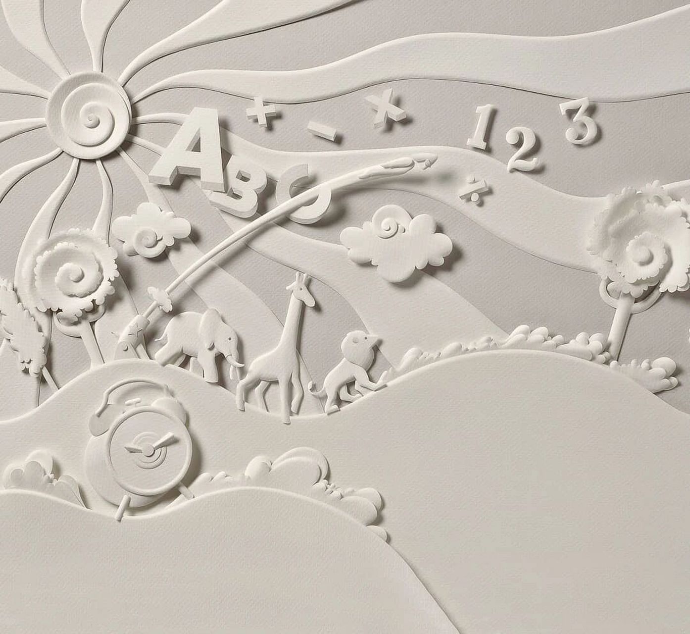 艺术家:carlos meira 	 将纸雕玩到出神入化 carlos meira的作品 具有