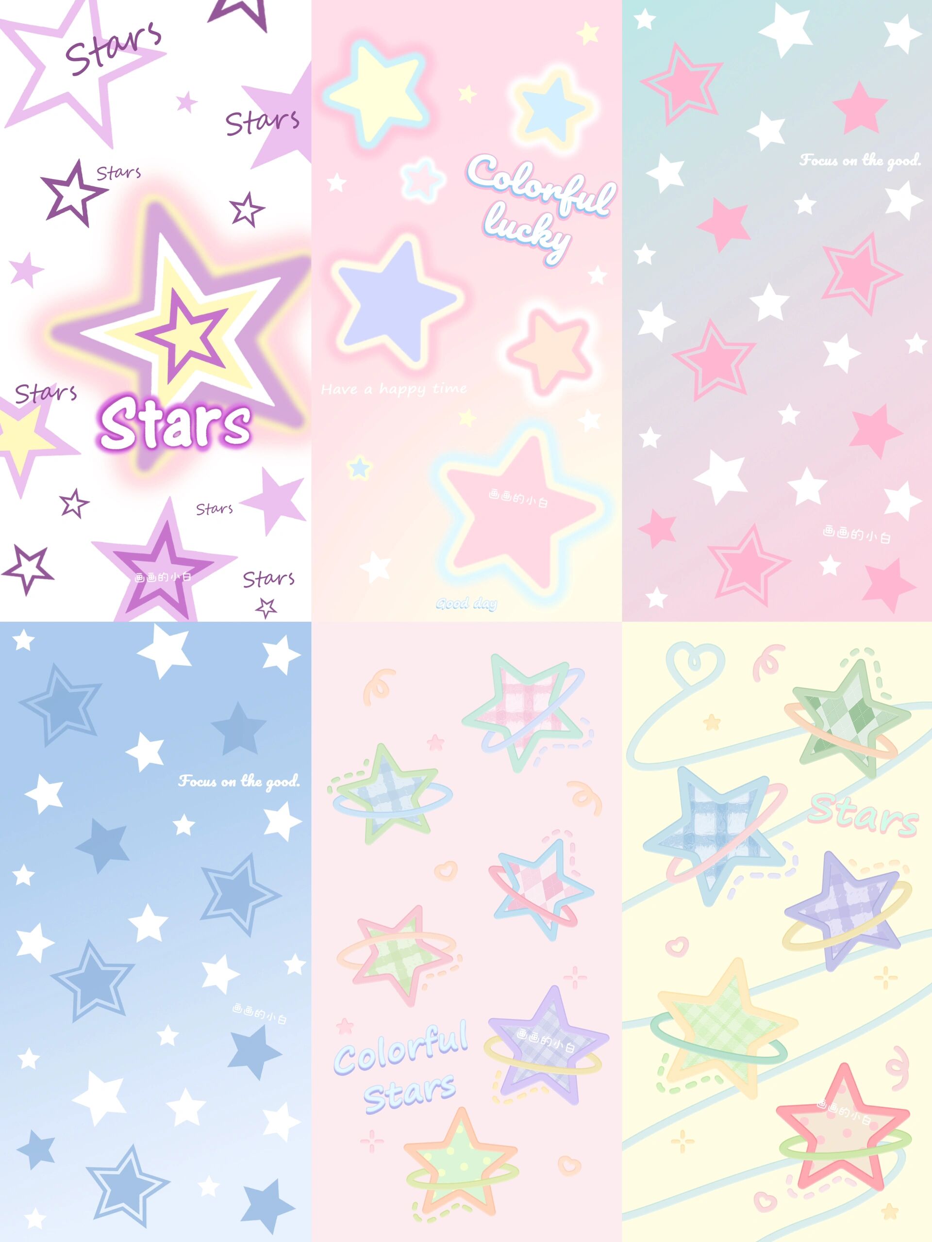 原创壁纸/满屏ins星星