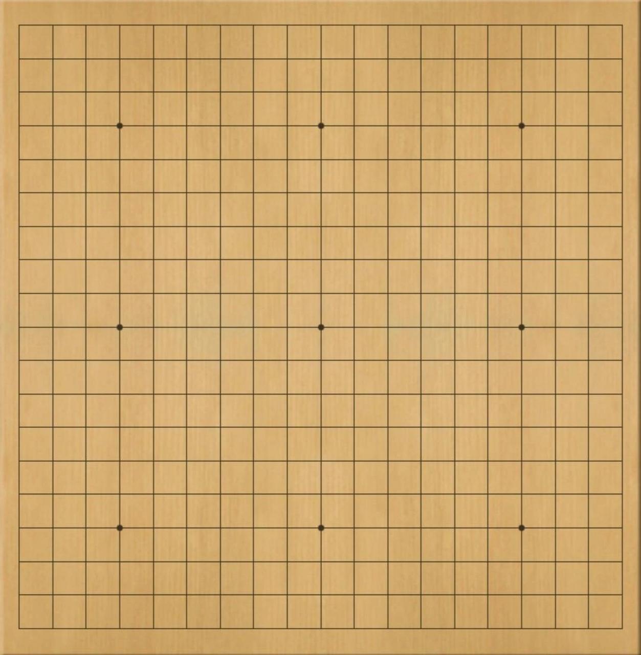 围棋启蒙point 3—认识棋盘1 目前最常见的是十九路棋盘,当然也有一些