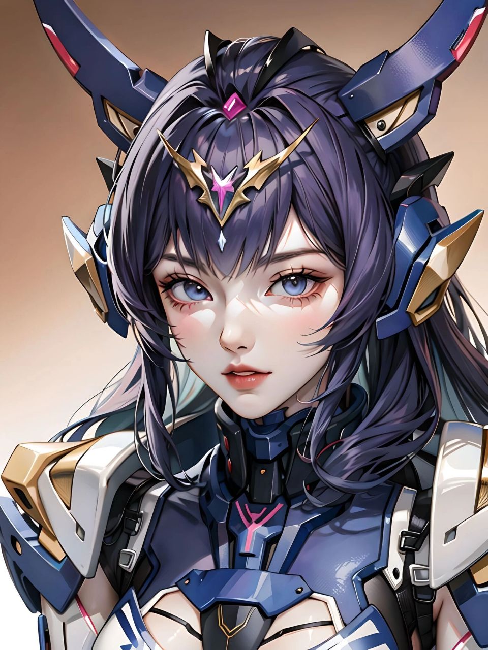 09机甲风女生头像 第二弹来啦!