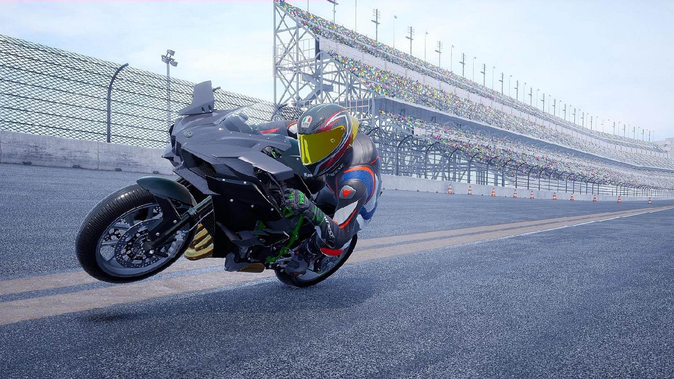 kawasaki川崎h2r 是量产摩托车里zui快的 也被称为直线王和弯道亡