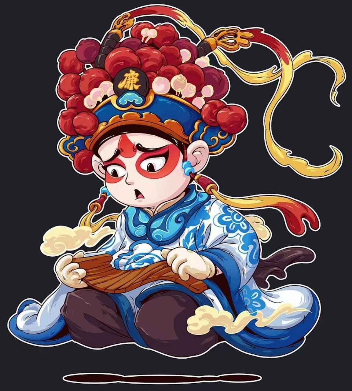 🔥🔥100组素材【国潮京剧人物】