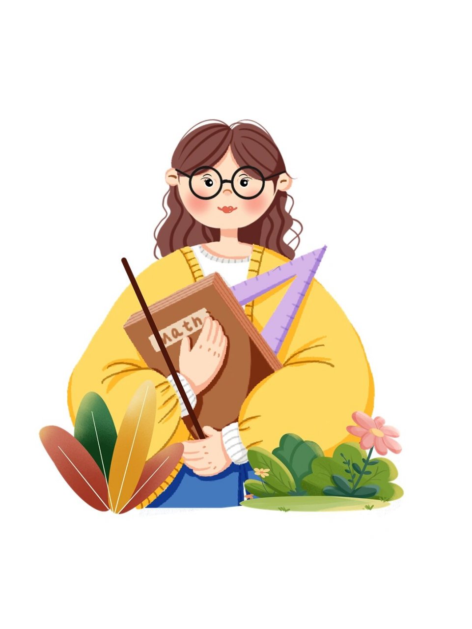 996993免抠元素|卡通教师人物素材 98老师教书育人,传道授业