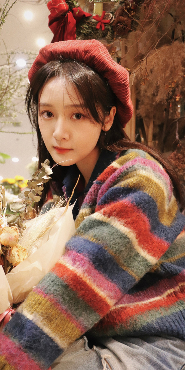 凌美仕,甜蜜纯美花仙子九宫格头像写真壁纸组图