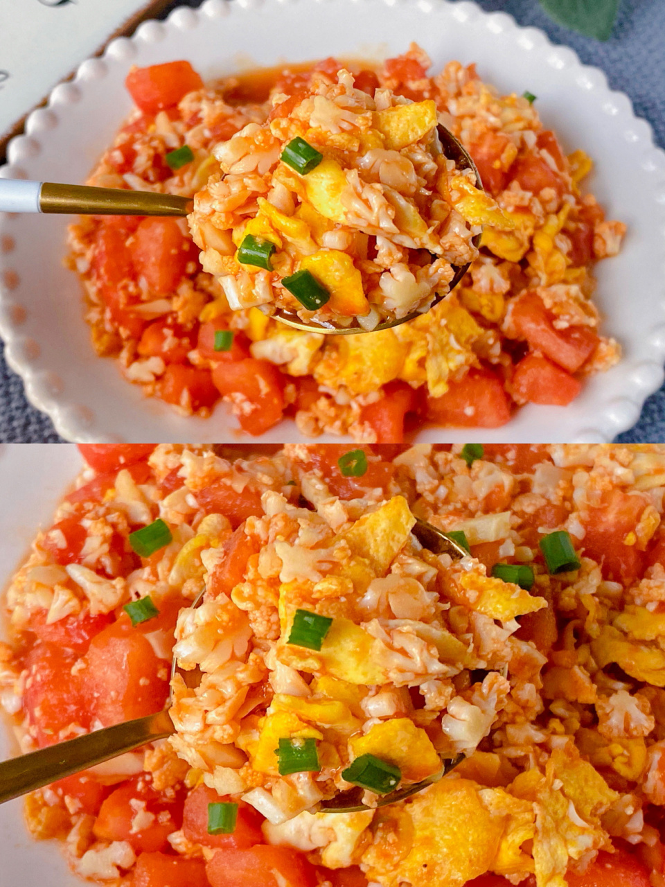 减脂餐7515低卡无米番茄鸡蛋烩饭6015快安排～ 减脂餐75