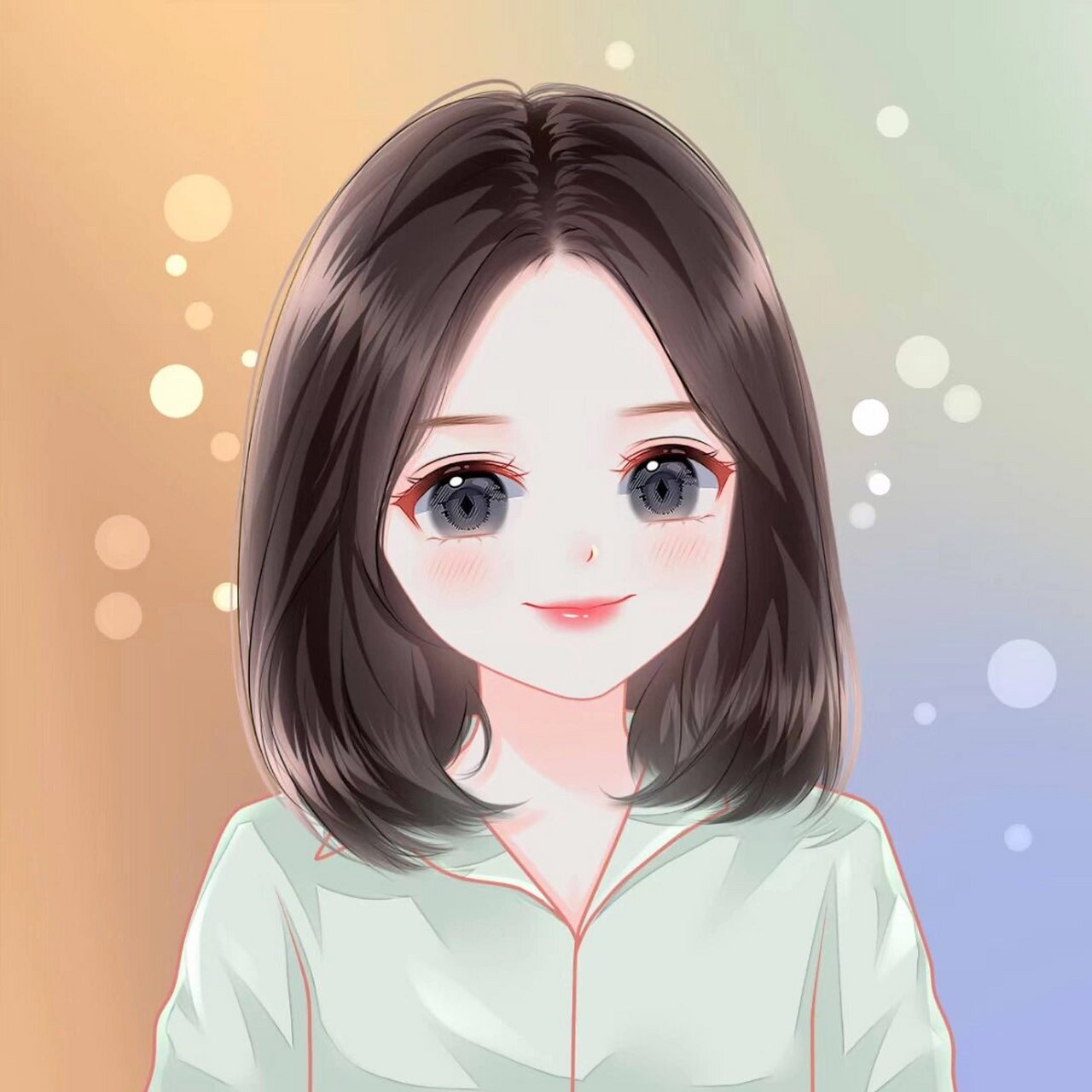 简单气质甜美清纯的小众女生头像